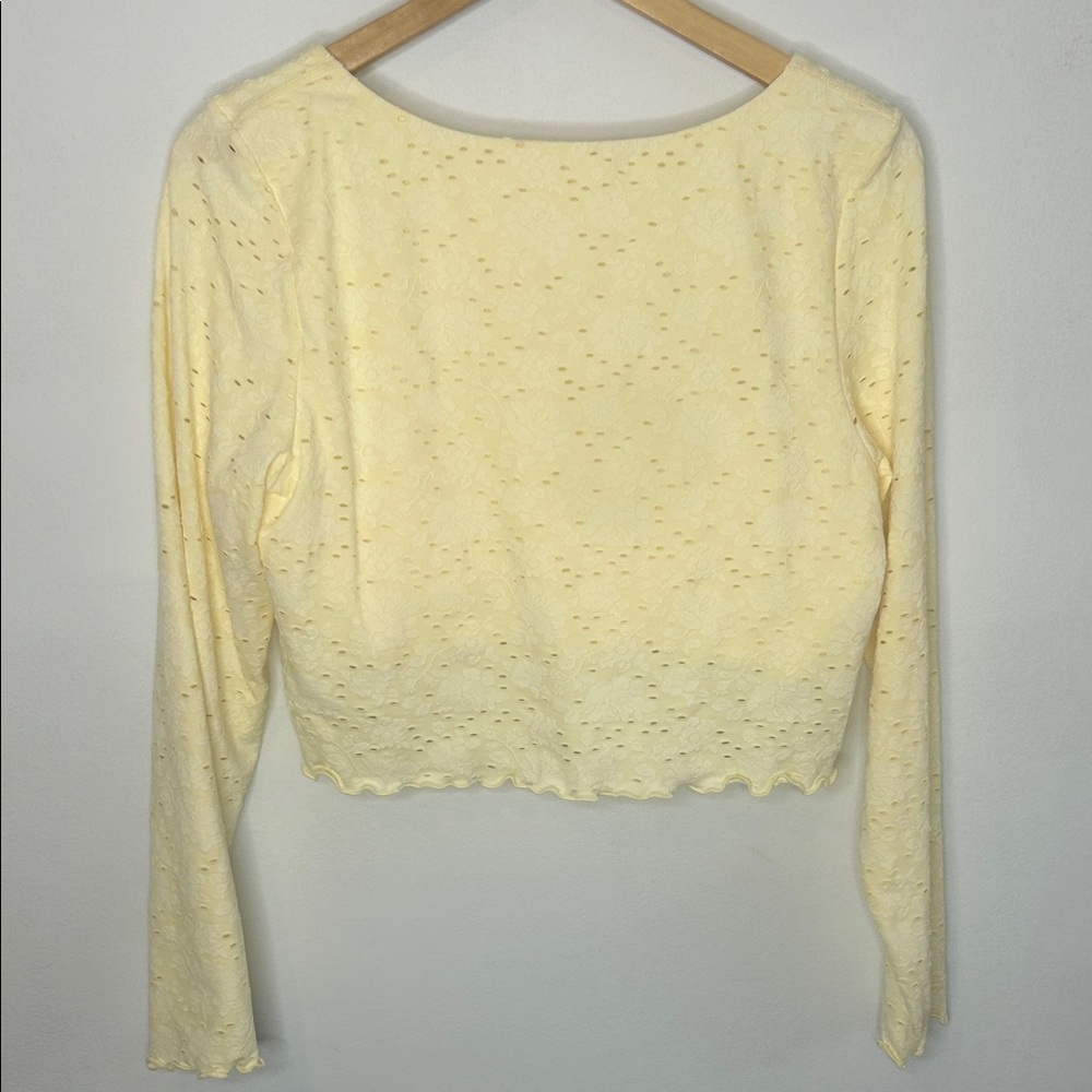 OFFLINE by Aerie Treat Yourself Cropped Long Sleeve Shirt - Picture 10 of 16